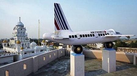 Indian state where a plane on the roof is normal