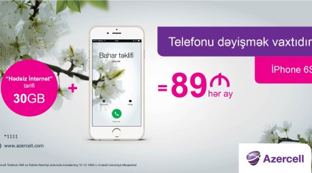 Beneficial “Spring” offer from Azercell
