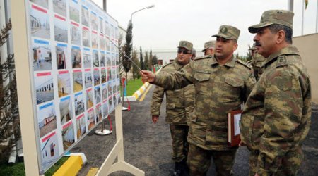 Nazir cəbhə bölgəsində – FOTOLAR