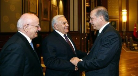 Oktay Əsədov Ərdoğanla görüşdü