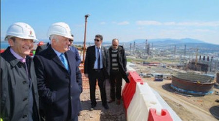 Türkiyənin iqtisadiyyat naziri “Petkim”də oldu