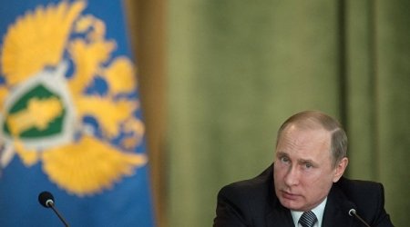 Putin: “Hərbi məhsulların ixracı 14, 5 milyard dollar olub”