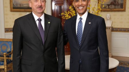 İlham Əliyev Barak Obama ilə görüşdü