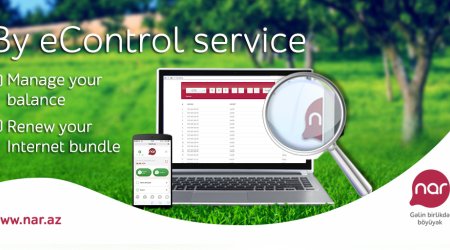 Innovative eControl service won acclaim of Nar subscribers