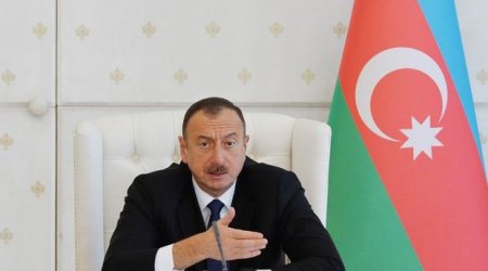 İlham Əliyev: Düşmənə layiqli cavab verilib