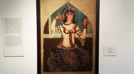 Şərqin şarm və zərifliyi: Qacar təsviri sənətinin şedevrləri - FOTOREPORTAJ