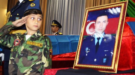 A farewell ceremony and funeral was held for Azerbaijani martyrs who died defending their country PHOTOS