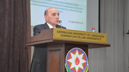 Millət vəkili Elxan Süleymanov ADU-da tələbələrlə görüş keçirdi - Fotolar