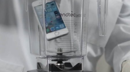 Watch what happens when a brand new iPhone gets put in a blender