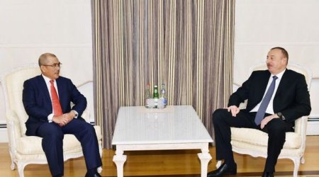 İlham Əliyev Seri Ronald Kiandeeni qəbul etdi