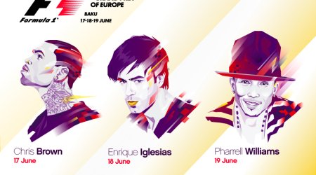 World stars to attend Formula 1 Grand Prix of Europe concert program declared