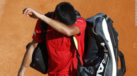 Novak Djokovic stunned by Jiri Vesely