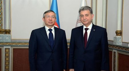 AMEA-da Dazhu Yanqla görüş