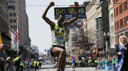 Ethiopians sweep Boston Marathon