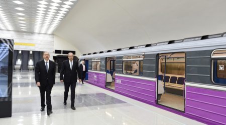 Two metro stations inaugurated in Baku