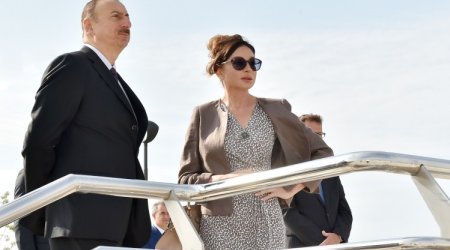 Prezident Nəsimi rayonundakı yeni parkda yaradılan şəraitlə tanış olub