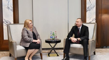İlham Əliyev Malta prezidenti ilə görüşdü