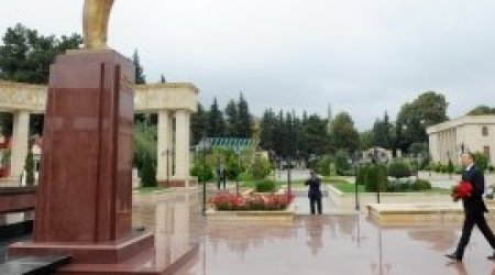 İlham Əliyevin Ağsu rayonuna səfəri başladı