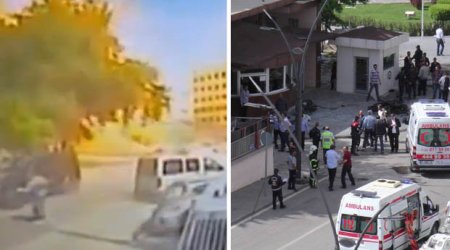 Two dead as ‘ISIS’ bomb blast hits police station terror target