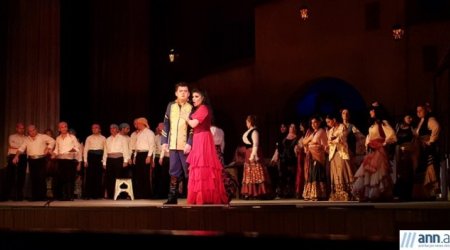 Çinarə Şirinin Karmen rolunda möhtəşəm çıxışı - FOTOREPORTAJ