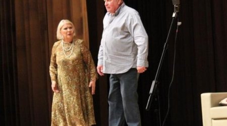 Rusiyanın xalq artistləri Bakıda çıxış edib