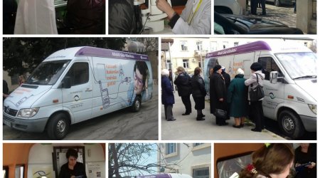 Azercell arranged free eye examination for almost 250 people