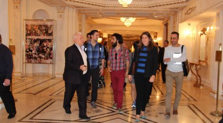 Musiqili Teatrda “Brodvey” layihəsinin məşqlərinə start verildi - FOTOLAR