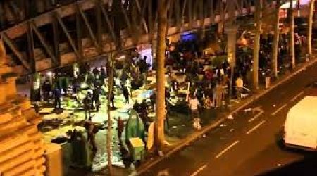 Мигранты устроили побоище