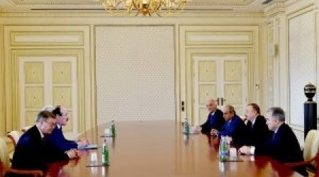 İlham Əliyev Ramazan Abdulatipovu qəbul etdi