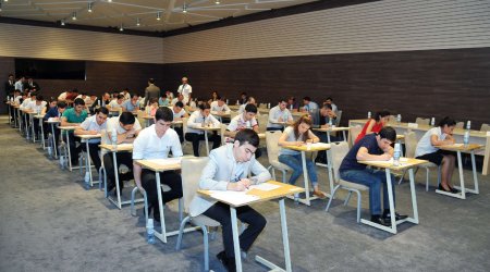 Komissiya tərəfindən elan edilmiş müsabiqələrin test imtahanı mərhələsi başa çatdı