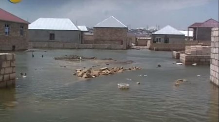 Абшерон затопило - ВИДЕО