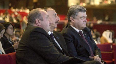 Azərbaycan və Ukrayna prezidentləri arasında görüş keçirildi