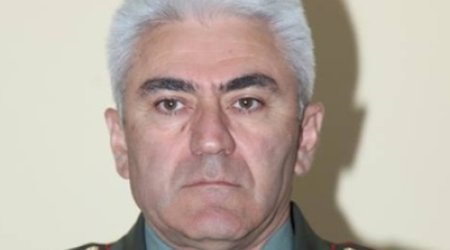 Ermənistan ordusunun daha bir generalı vəzifəsindən azad olunub