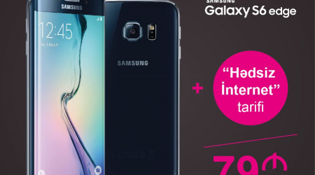 Get Samsung S6 Edge from Azercell for most favorable terms