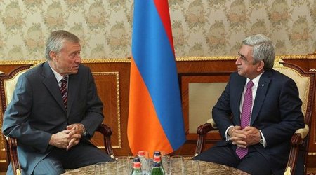 “Putin NATO-su”nun baş katibi Sarkisyan ilə danışıqlarda