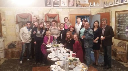 “Dəlinin qeydləri” Moskvadan uğurla döndü - FOTOLAR