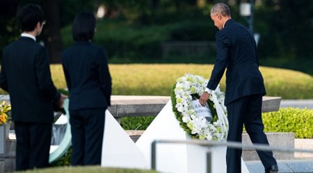 Obama Hirosimaya səfər edib