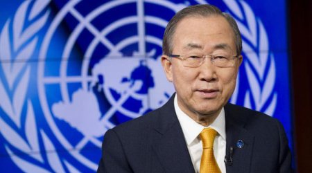 Pan Gi Mun İlham Əliyevə təbrik məktubu yazdı