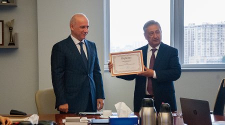 Azercell-in prezidenti Beynəlxalq Rabitə Akademiyasının akademiki adına layiq görüldü