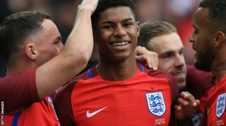 Marcus Rashford in England squad - Townsend and Drinkwater miss out