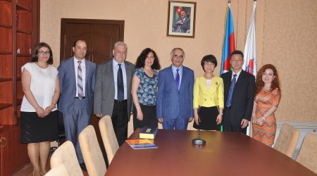 Çinin Xuçjou Universitetinin nümayəndə heyəti ADU-da oldu