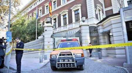 Consulate General of Germany in Istanbul is cordoned off by police