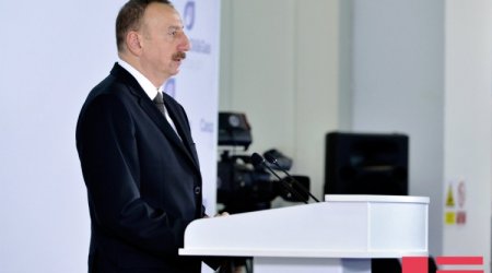 Prezident: “Cənub Qaz Dəhlizi layihəsi bölgəyə sabitlik gətirəcək”