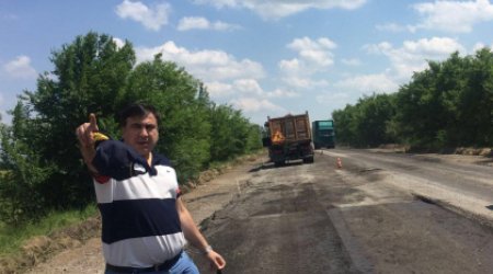 Saakaşvili çadıra köçüb - FOTOLAR