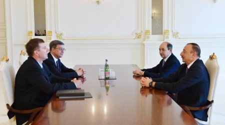 Prezident İlham Əliyev Rusiyanın ədliyyə nazirini qəbul edib