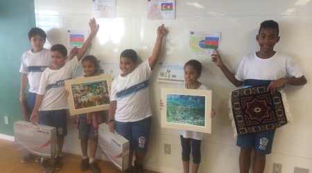 Rio de Janeyroda Respublika Gününə həsr edilmiş rəsm müsabiqəsi