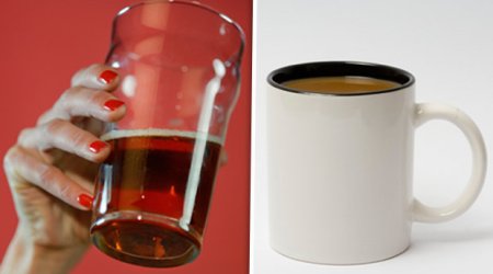 This is what happens when you give up coffee and alcohol