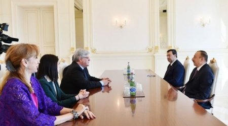 İlham Əliyev AŞPA həmməruzəçilərini qəbul etdi