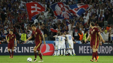 Rusiya yığması Slovakiyaya məğlub oldu