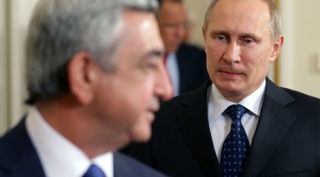 Sankt-Peterburqda Putin-Sarkisyan görüşü keçirilir